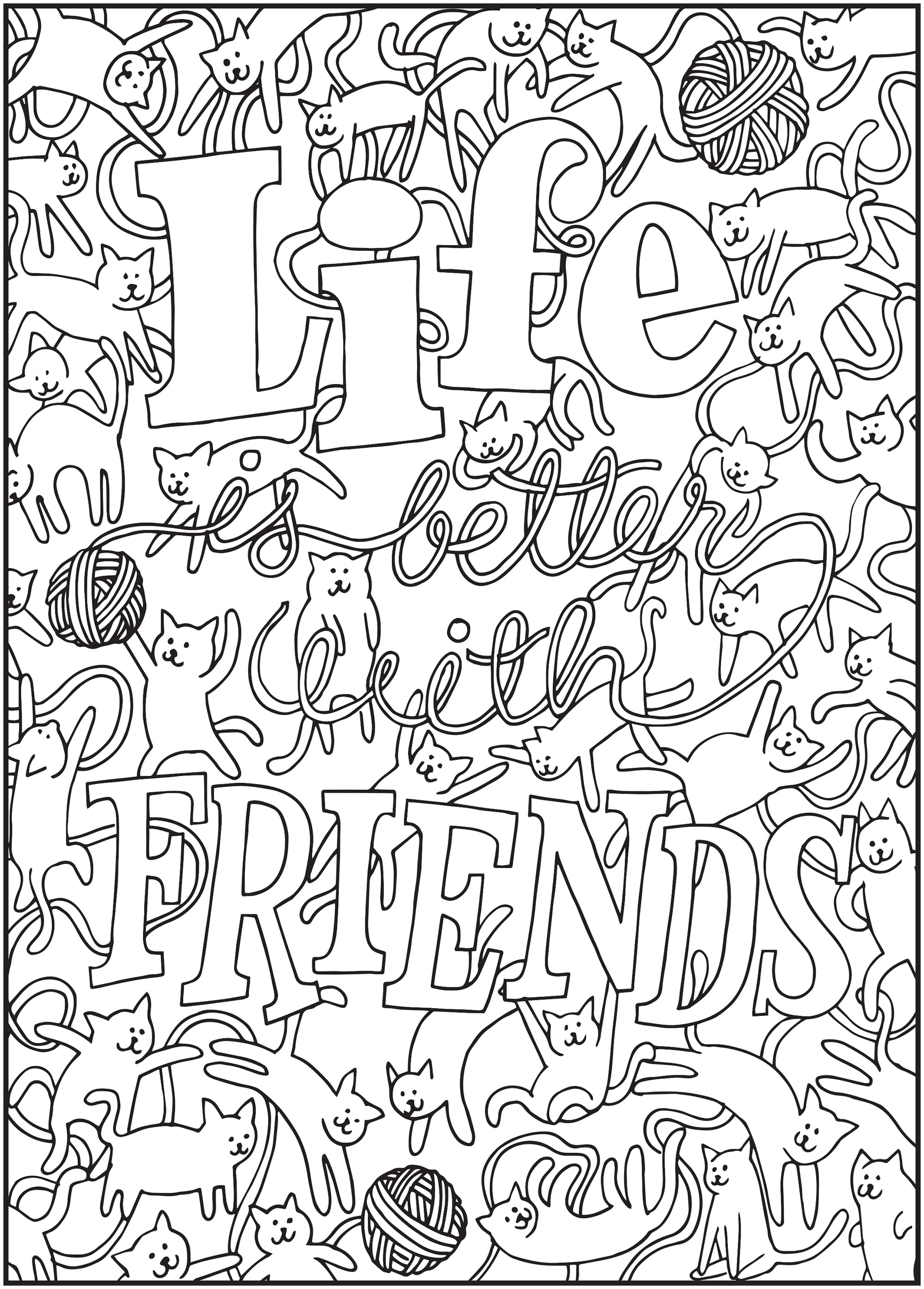 Cra Z Art Timeless Creations Creative Quotes Coloring Book Walmart Com Of Adult Case